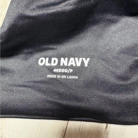 Old Navy Women's Hook & Loop Full-Coverage Underwire Bra Black Size 46DDD NWT - Picture 10 of 16